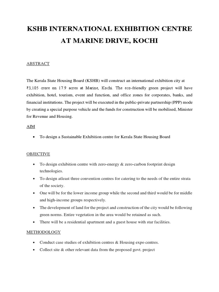 KSHB International Exhibition Centre | PDF