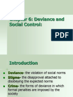 Chapter 6: Deviance and Social Control Introduction