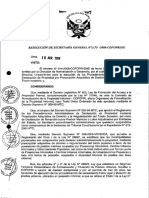 Resolución Secretaría General 034 2008 Cofopri SG PDF