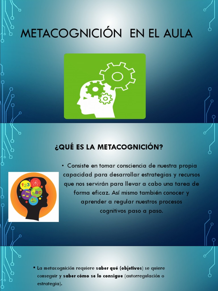 Metacognición en El Aula 2 | PDF | Teoria de la mente | Atención