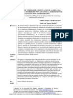 Análisis Sobre El Término de Contestación de La Demanda para Las Personas de Derecho Privado Ante La Jurisdicción de Lo Contencioso Administrativo