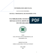 Factibilidad del uso de estructuras Metálicas en el diseño de viviendas multifamiliares.pdf