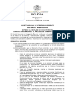 Cnidaiic Convocatoria 2020 Oficial PDF