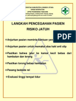 Poster Pencegahan Risiko Jatuh