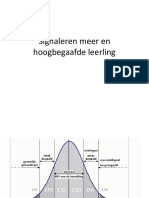 Presentaties Signaleren Hoogbegaaafdheid