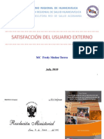 FMT - Satisfacción del Usuario Externo