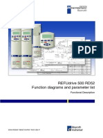 Rexroth-REFUdrive 500 RD52 Function Diagrams and Parameter List-Functional Description-Firmware 04VRS