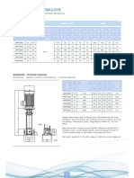 Bombas Multietápicas Verticales SAER 6MK100