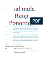 Asal Mula Reog Ponorogo Repaired