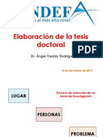 Fundefa - Tesis Doctoral - Dr. Freddy Rodríguez Torres, PHD