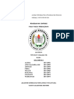 Makalah Pencegahan Infeksi Pasca Persalinan