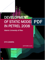 REPORT DEVELOPMENT STATIC MODEL (First Challenging)