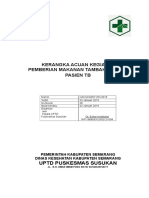 IV-KAK Pemberian Makanan Tambahan (PMT) TB