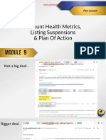 M09 06 Account Health, Listing Suspension & Plan of Action