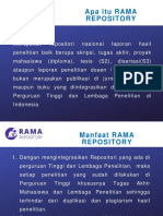 Pedoman Penggunaan RAMA Repository | PDF