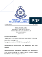 Perutusan Ketua Polis Jom Ke Sekolah SMKSM