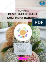 Proposal Usaha Mini Onde Rainbow