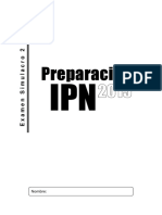 Examen Simulacro IPN 2 (2015)