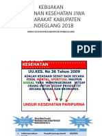 Presentasi kebijakan Keswa