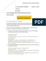 Ejercicio de Distribucion de Probabilidad Discreta