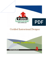 VS-1508 Certified Instructional Designer - Sample Material