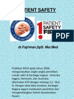 PATIENT SEFETY REVISI dr fadjriman,SpS