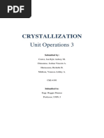 Crystallization