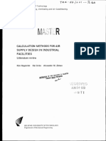 Calculation Method For Air Supply Design Industrial PDF