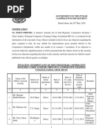 Tentative Seniority List JRs DRs CRs and ARs Issued On 29.05.2018