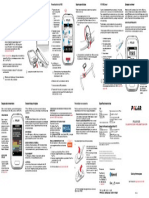 Polar V650 Getting Started Guide Espanol PDF