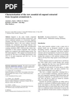 Download Eugenol Extracted From Syzygium Aromatic Um by Mohamed Rifaat SN44134676 doc pdf