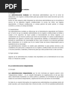 Administraciones Mediales, Independientes y Ya Tu Sabes