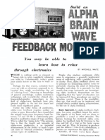 Build A Brain Wave Feedback Monitor PDF