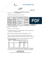 CBSE Sample Paper Class Ix Maths 2006 08