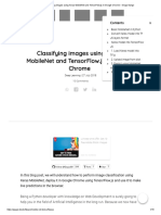 Classifying Images Using Keras MobileNet and TensorFlow - Js in Google Chrome - Gogul Ilango