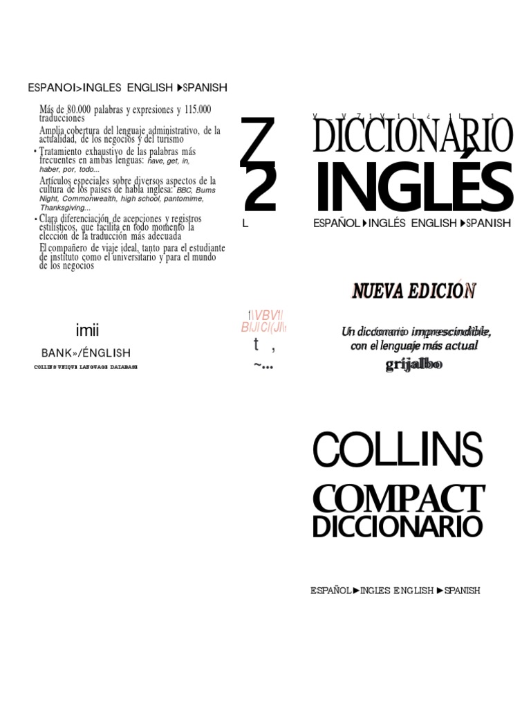 Me Acabo De Levantar En Ingles Diccionario Espanol Ingles | PDF | Idiomas