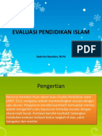 Evaluasi Pendidikan Islam