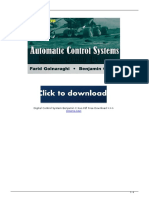 Digital Control System Benjamin C Kuo PDF Free Download PDF