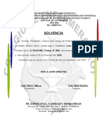 SOLVENCIA INSCRIPCION en Blanco