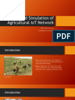 Fakhri - PPT - Design and Simulation of Agricultural IoT Network