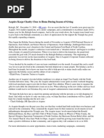 Acquire Keeps Charity Close to Home During Season of Giving