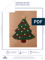 Https WWW - Dmc.com Media DMC Com Patterns PDF PAT1176 Christmas Cards - Christmas Tree Card