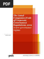 AFF's document on the Listed Companies (Code of Corporate Governance) Regulations, 2019