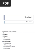 Functional English Session 10-Conjunctions