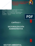 Sectorializacion Administrativa