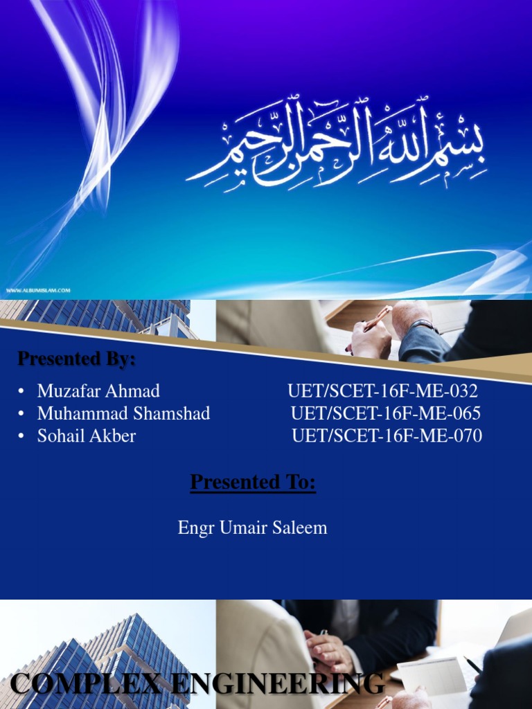 COMPLEX ENGINEERING PROBLEM Presentation | PDF | Vehicles | Land Vehicles