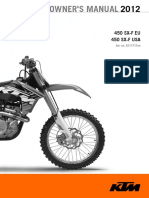 2012 KTM 450 SX-F PDF