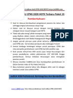 Soal Latihan Tiu CPNS 2020 Hots Paket 15 - Share