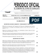 Periodico Oficial Guanajuato 31 Diciembre