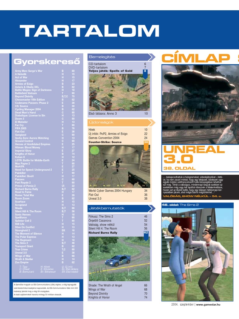 Gamestar 2004-09 PDF | PDF
